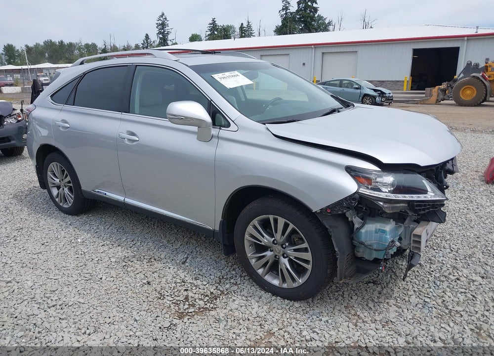 2013 LEXUS RX 450H VIN: JTJBC1BA0D2052165