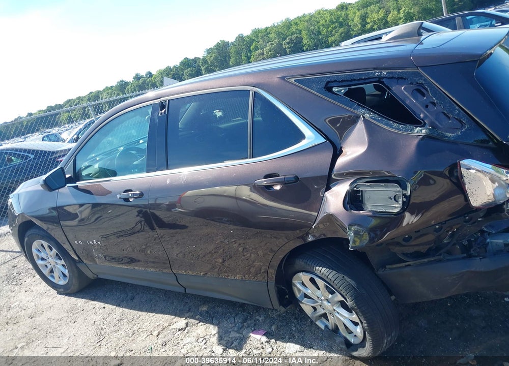 2020 CHEVROLET EQUINOX FWD LT 1.5L TURBO VIN: 2GNAXKEV2L6112415
