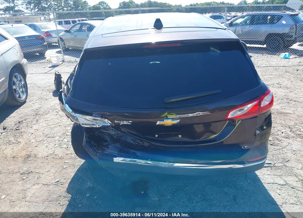 2020 CHEVROLET EQUINOX FWD LT 1.5L TURBO VIN: 2GNAXKEV2L6112415