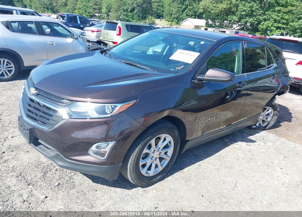 2020 CHEVROLET EQUINOX FWD LT 1.5L TURBO VIN: 2GNAXKEV2L6112415