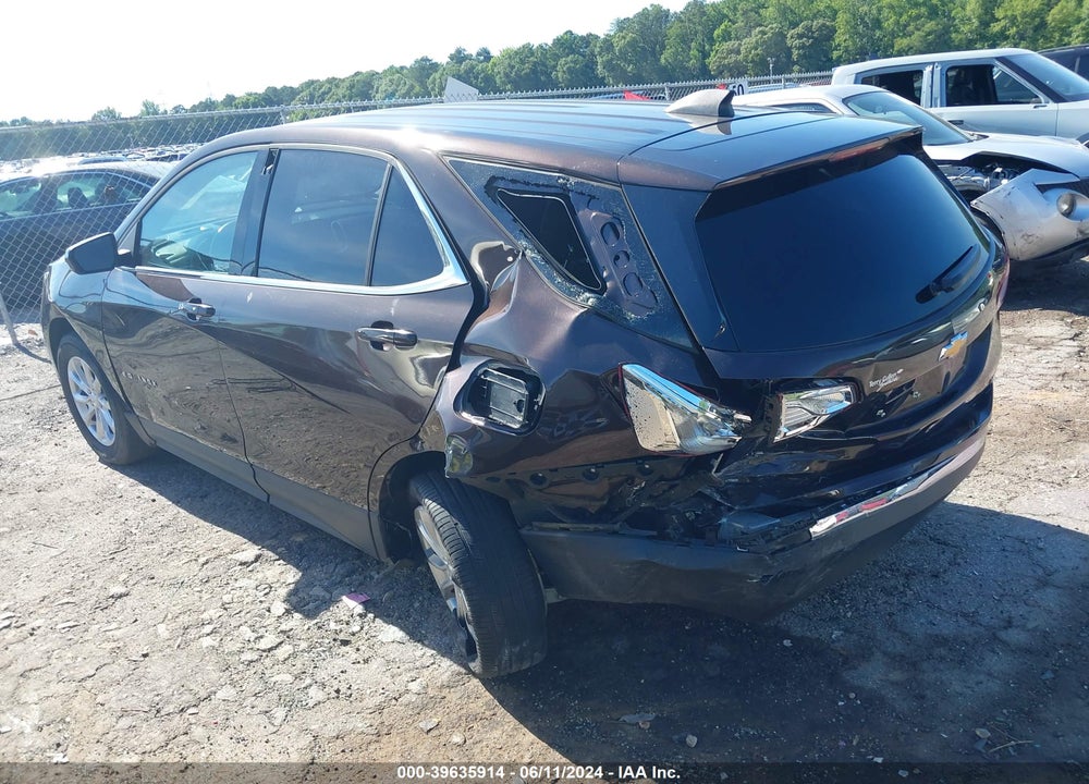 2020 CHEVROLET EQUINOX FWD LT 1.5L TURBO VIN: 2GNAXKEV2L6112415