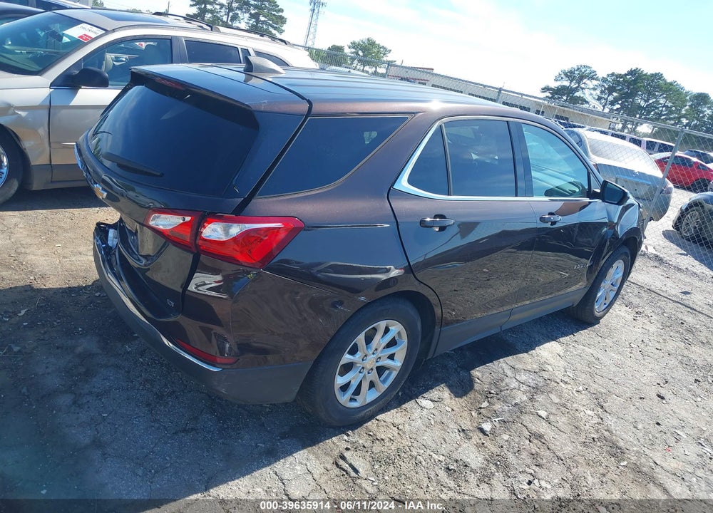 2020 CHEVROLET EQUINOX FWD LT 1.5L TURBO VIN: 2GNAXKEV2L6112415