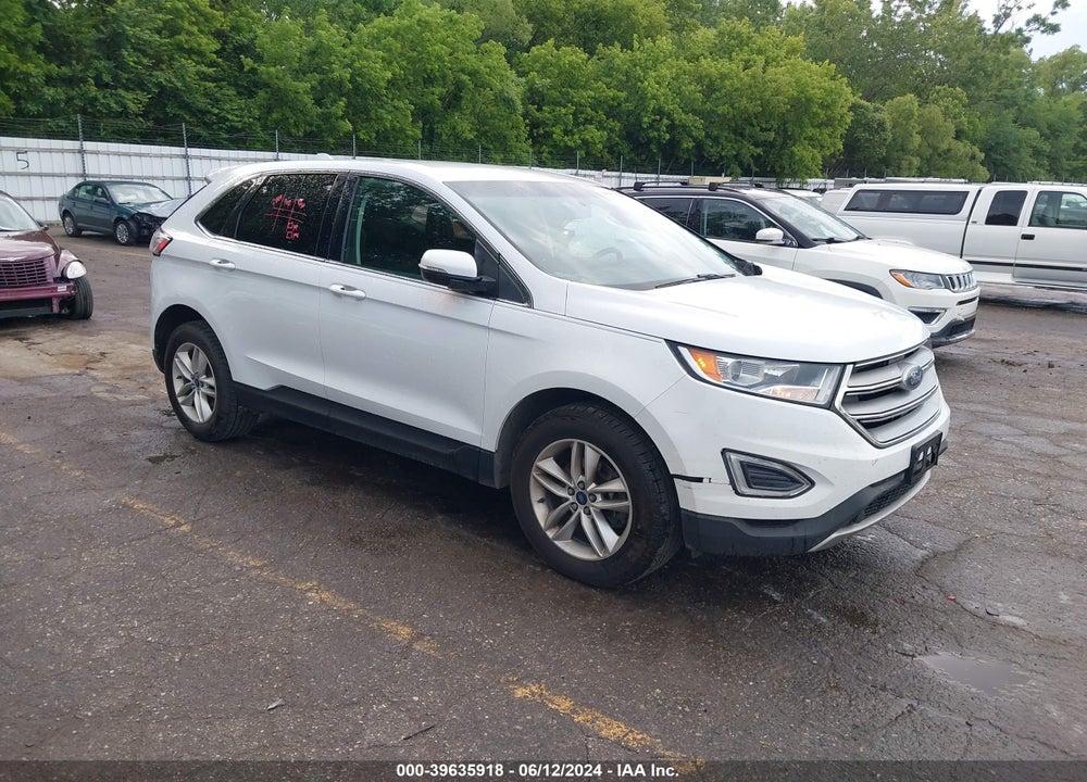2015 FORD EDGE SEL VIN: 2FMTK3J98FBB14093