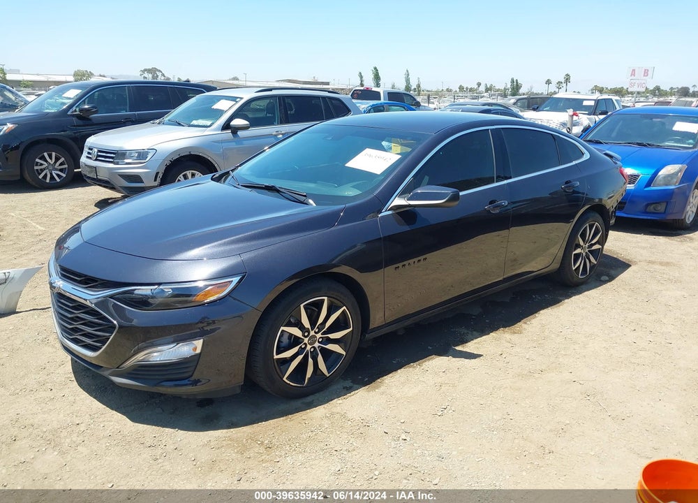 2022 CHEVROLET MALIBU FWD RS VIN: 1G1ZG5ST0NF199443