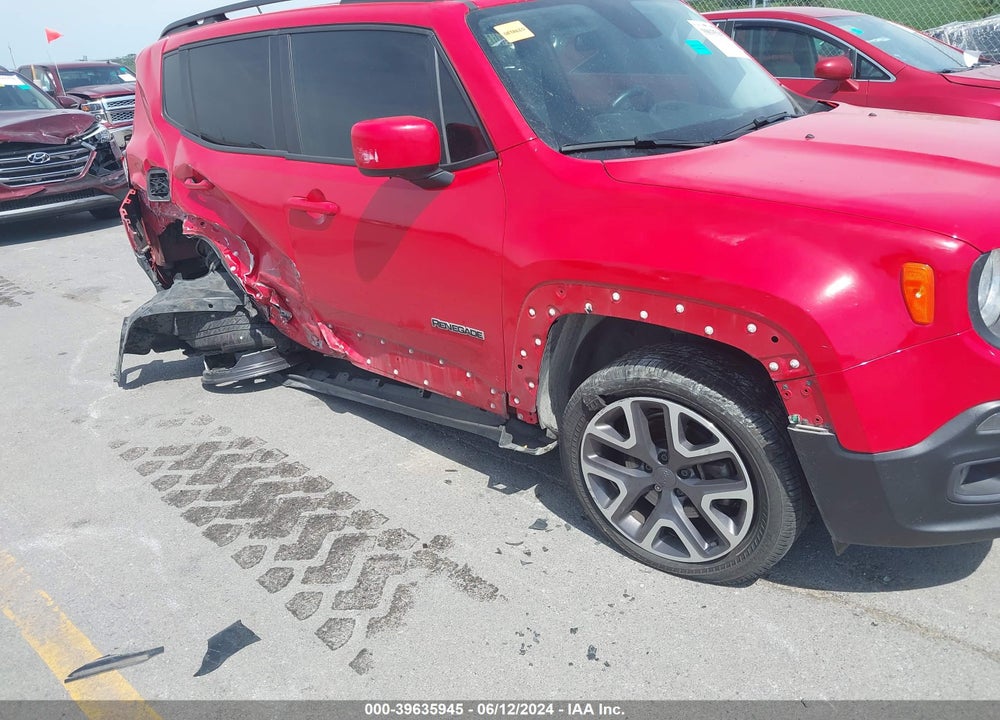 2015 JEEP RENEGADE LATITUDE VIN: ZACCJBBT4FPB32825