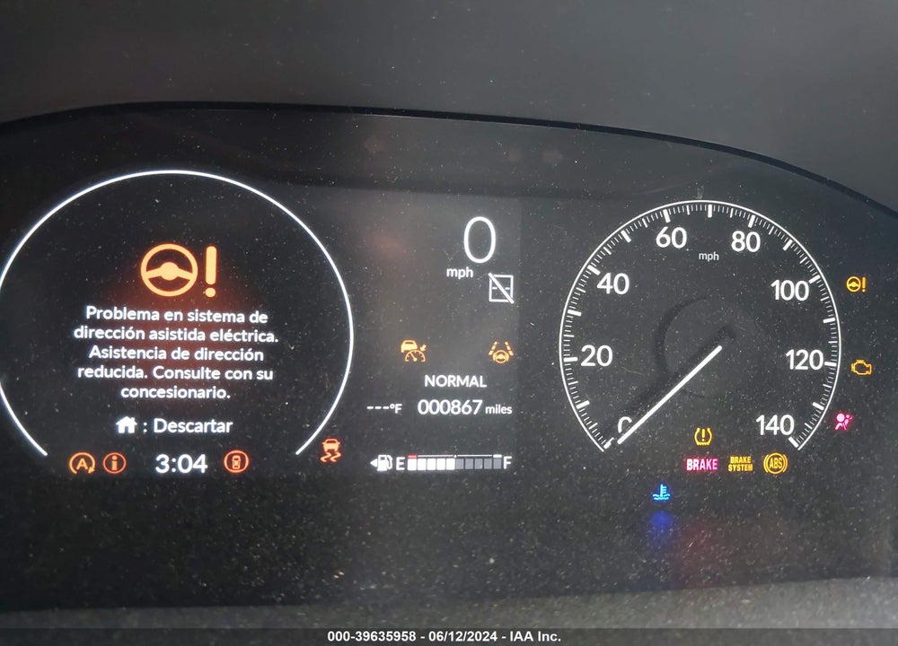 2024 HONDA CR-V EX-L AWD VIN: 5J6RS4H73RL015933