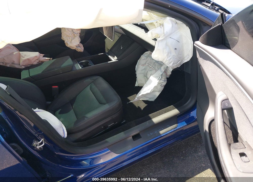 2024 TESLA MODEL 3 REAR-WHEEL DRIVE VIN: 5YJ3E1EAXRF743611