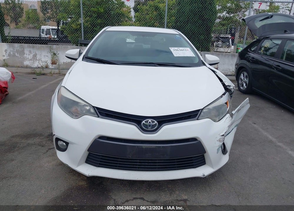 2016 TOYOTA COROLLA LE PLUS VIN: 5YFBURHE2GP537907