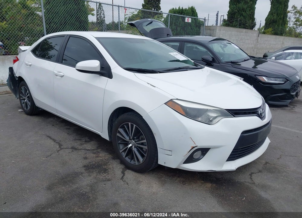 2016 TOYOTA COROLLA LE PLUS VIN: 5YFBURHE2GP537907