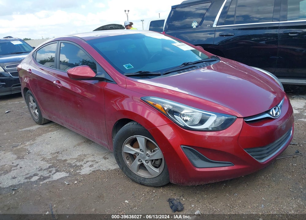 2015 HYUNDAI ELANTRA SE VIN: 5NPDH4AE0FH582446