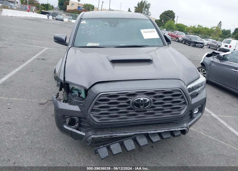 2022 TOYOTA TACOMA TRD SPORT VIN: 3TYRZ5CNXNT021383