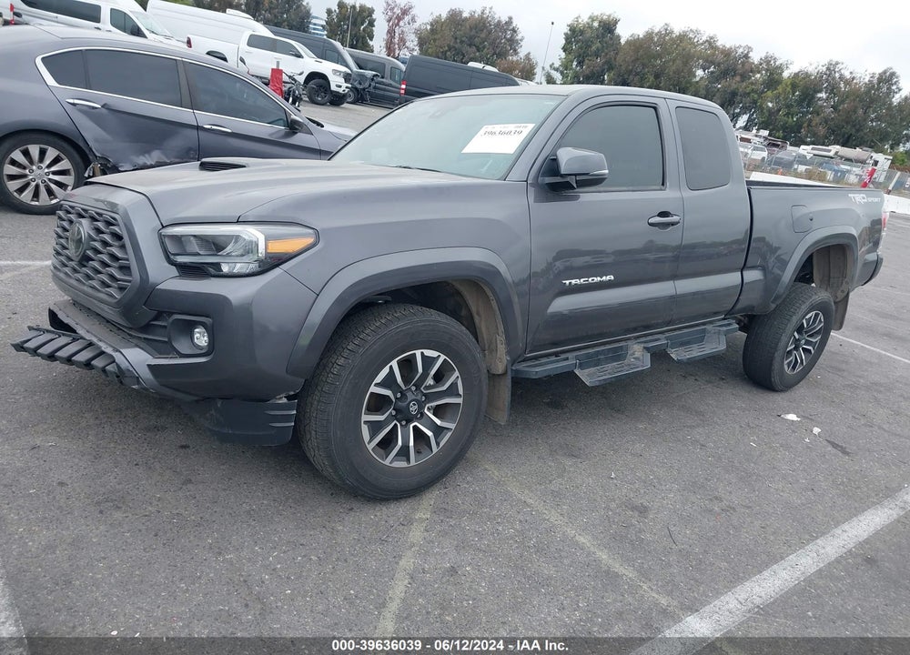 2022 TOYOTA TACOMA TRD SPORT VIN: 3TYRZ5CNXNT021383