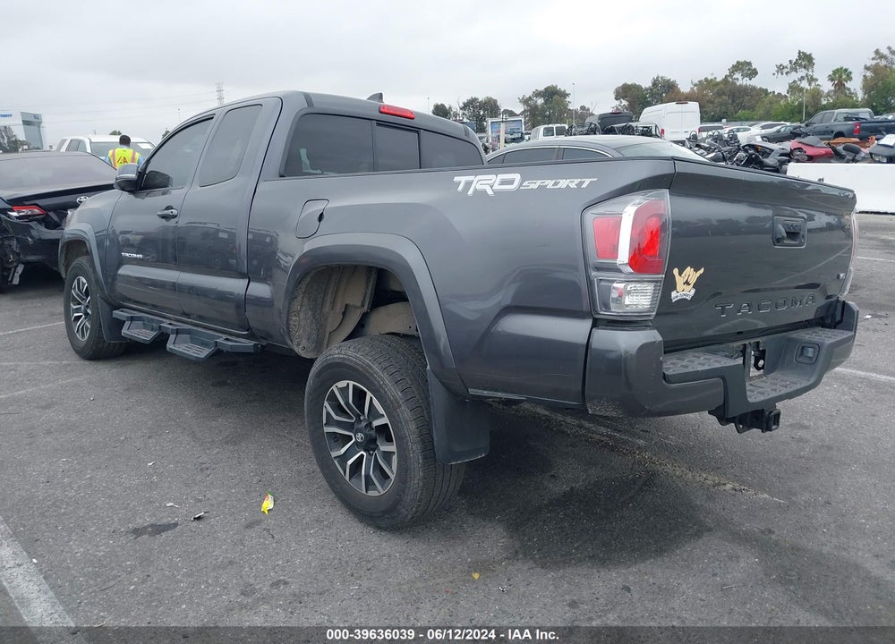 2022 TOYOTA TACOMA TRD SPORT VIN: 3TYRZ5CNXNT021383