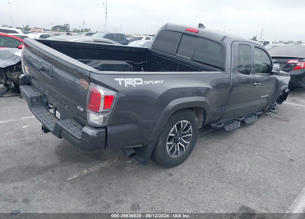 2022 TOYOTA TACOMA TRD SPORT VIN: 3TYRZ5CNXNT021383