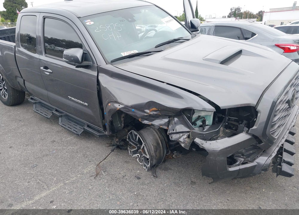 2022 TOYOTA TACOMA TRD SPORT VIN: 3TYRZ5CNXNT021383