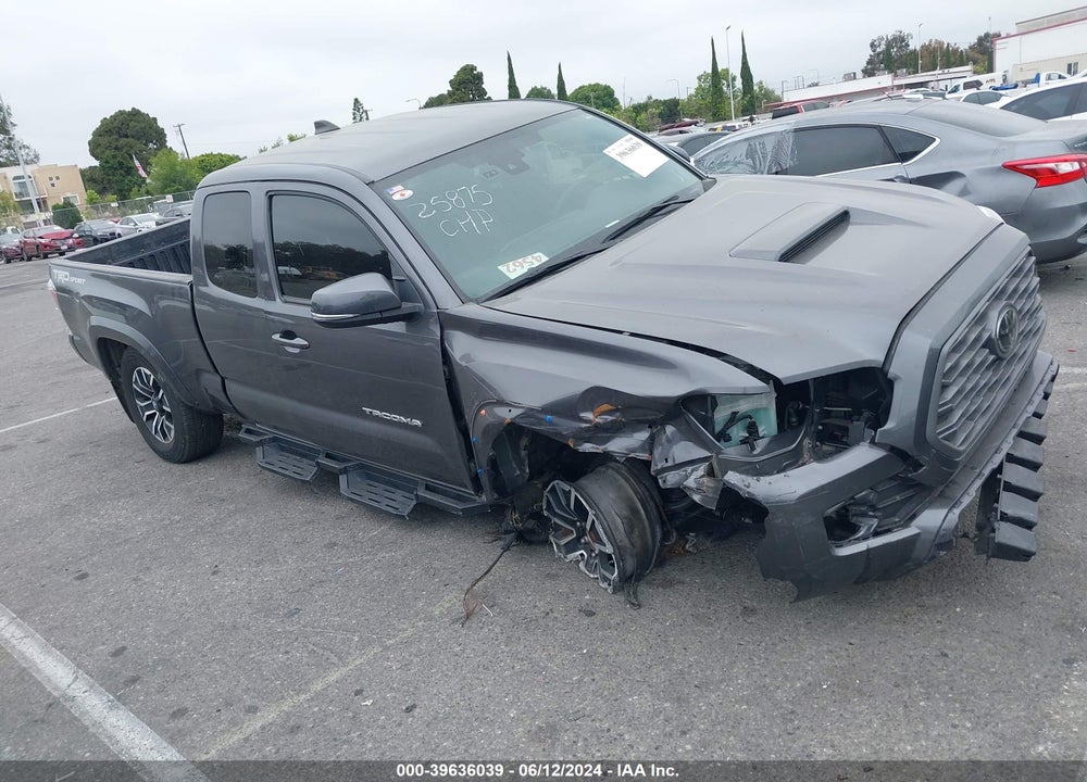 2022 TOYOTA TACOMA TRD SPORT VIN: 3TYRZ5CNXNT021383