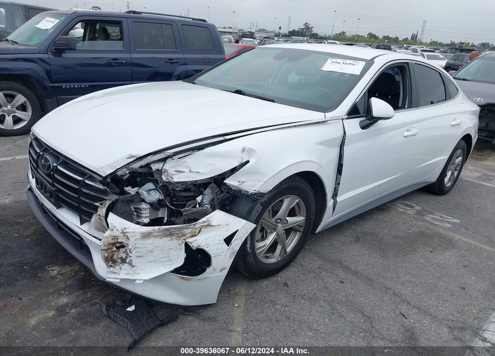2021 HYUNDAI SONATA SE VIN: 5NPEG4JA3MH096053