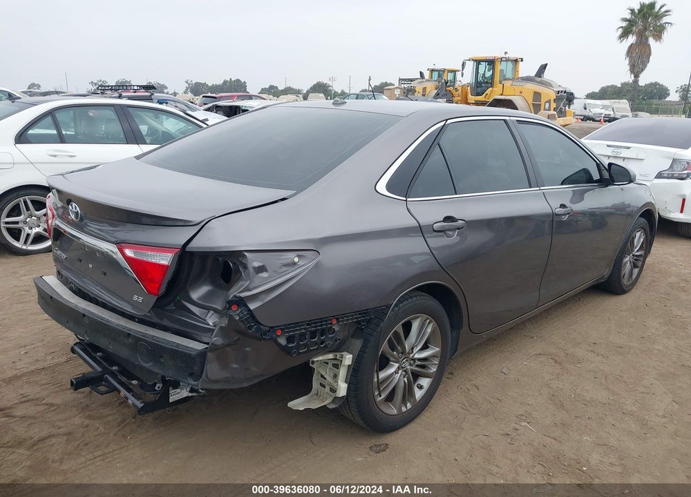2016 TOYOTA CAMRY SE VIN: 4T1BF1FK1GU254837
