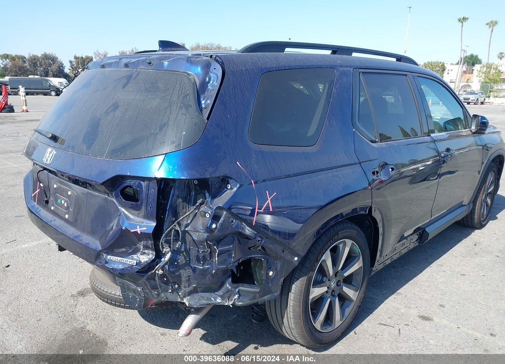 2023 HONDA PILOT 2WD TOURING VIN: 5FNYG2H72PB005630