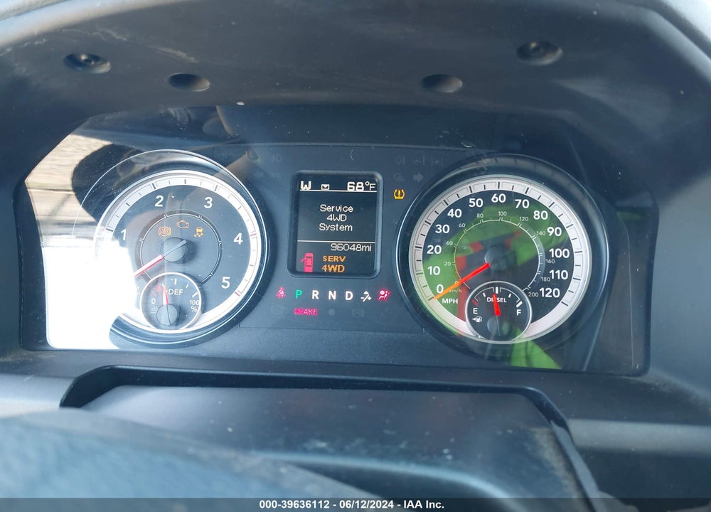 2017 RAM 2500 TRADESMAN 4X4 6'4 BOX VIN: 3C6UR5CL3HG707781