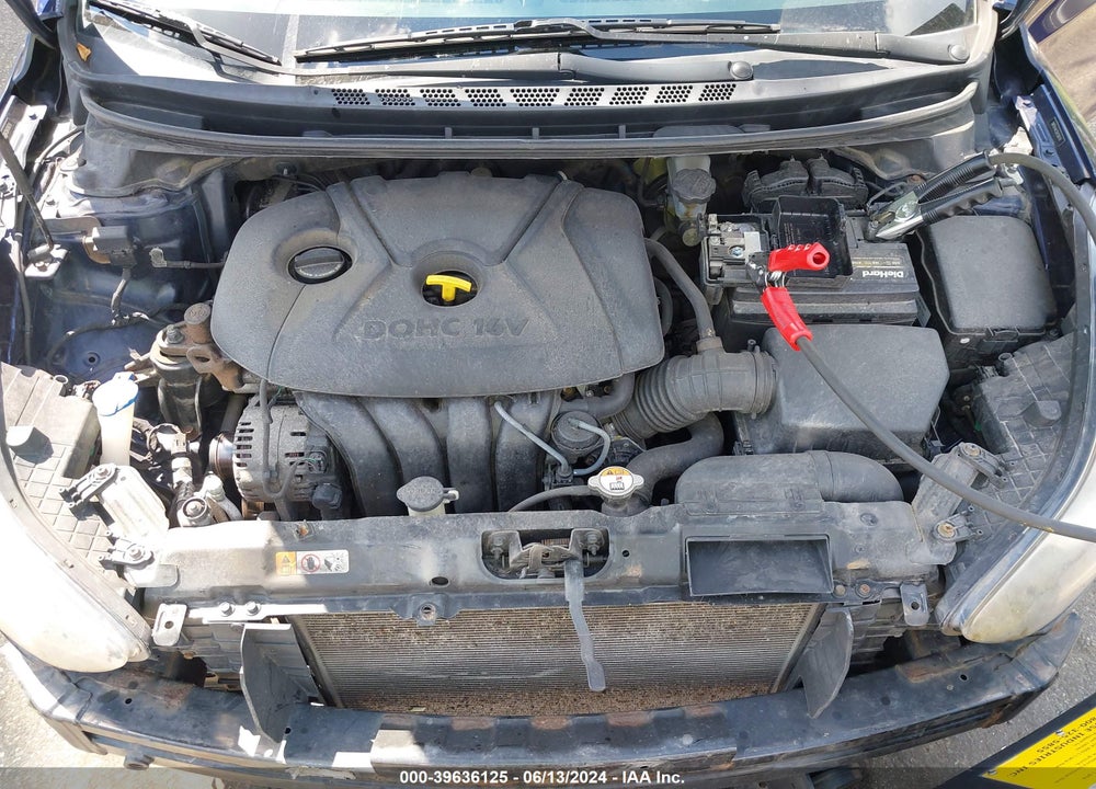 2013 HYUNDAI ELANTRA GLS VIN: 5NPDH4AE5DH296119