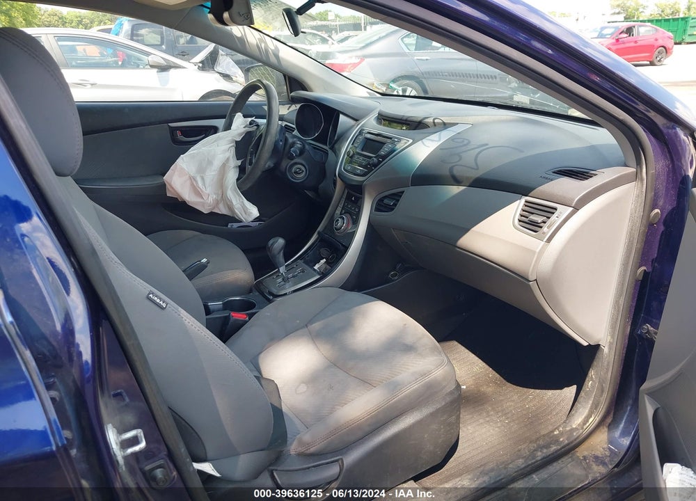 2013 HYUNDAI ELANTRA GLS VIN: 5NPDH4AE5DH296119
