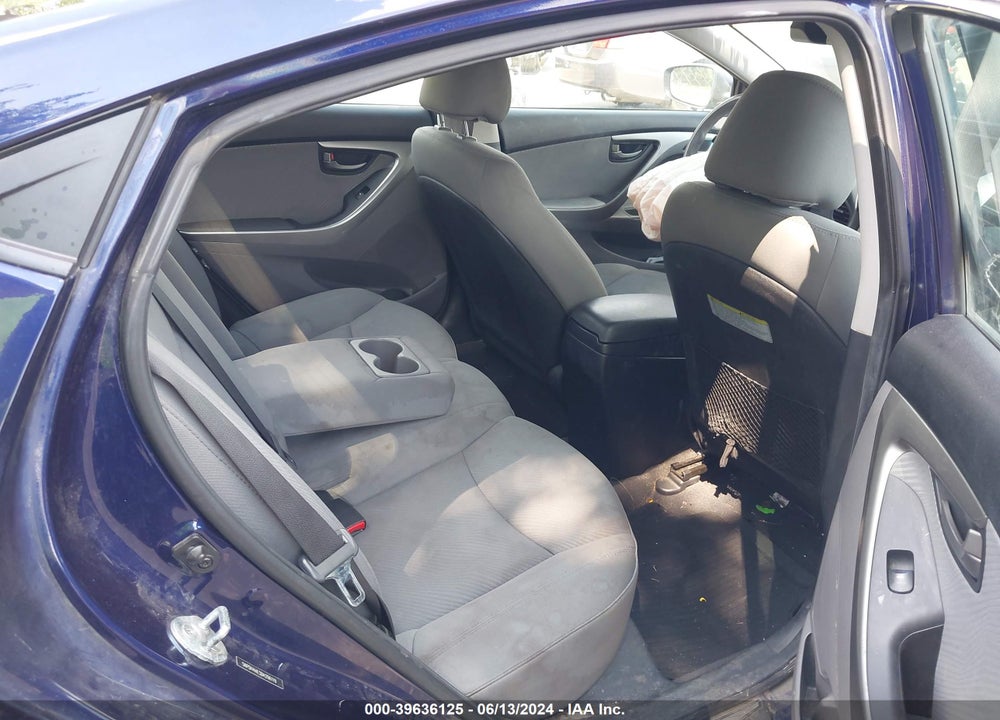 2013 HYUNDAI ELANTRA GLS VIN: 5NPDH4AE5DH296119