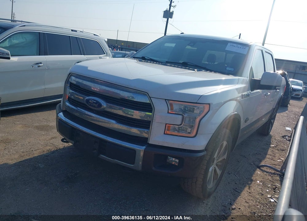 2015 FORD F-150 KING RANCH VIN: 1FTEW1EF8FFA87630
