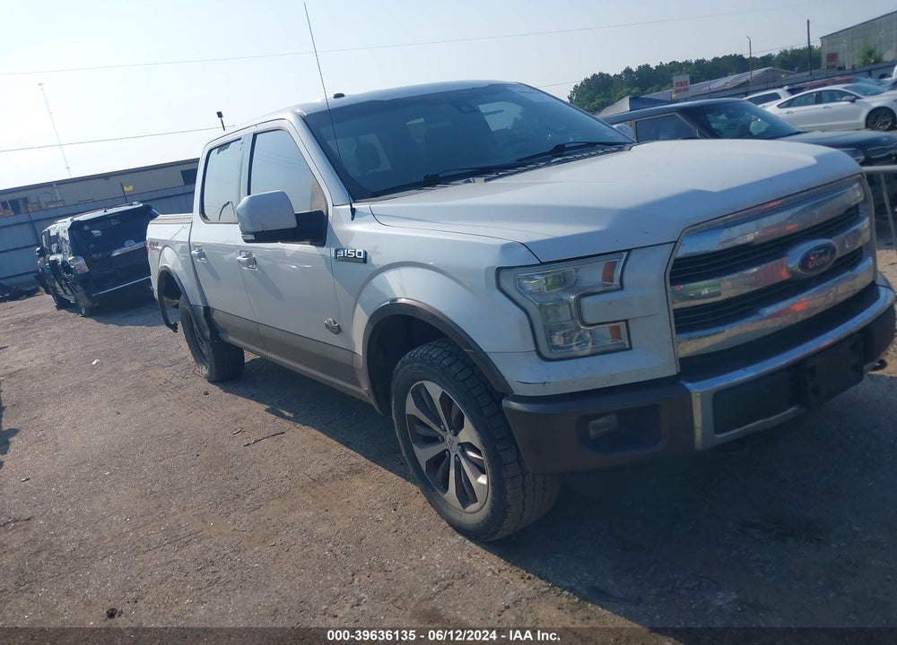 2015 FORD F-150 KING RANCH VIN: 1FTEW1EF8FFA87630