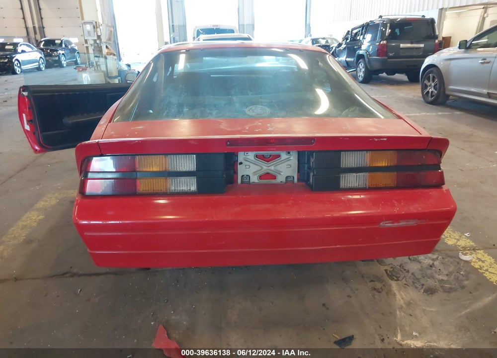 1989 CHEVROLET CAMARO VIN: 1G1FP21S6KL207830