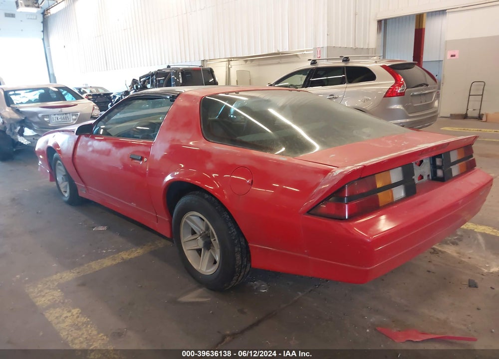 1989 CHEVROLET CAMARO VIN: 1G1FP21S6KL207830