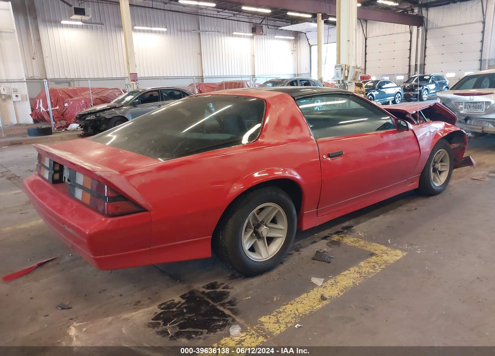 1989 CHEVROLET CAMARO VIN: 1G1FP21S6KL207830