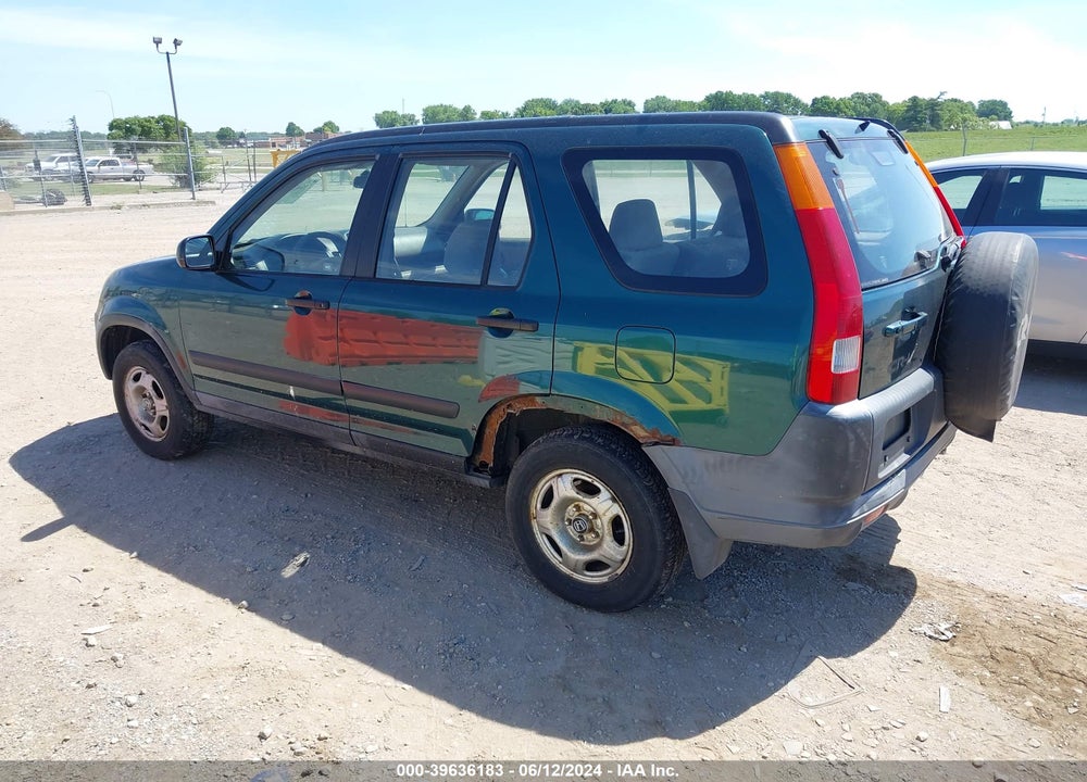 2002 HONDA CR-V LX VIN: JHLRD78432C030786