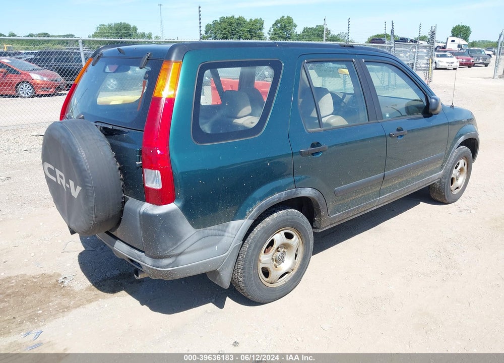 2002 HONDA CR-V LX VIN: JHLRD78432C030786