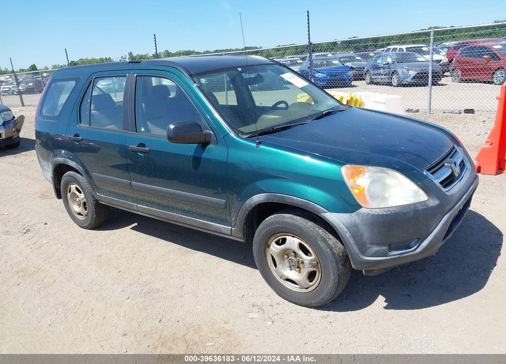 2002 HONDA CR-V LX VIN: JHLRD78432C030786