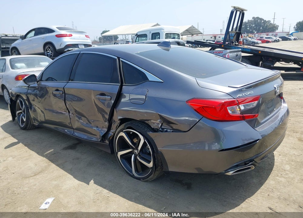 2020 HONDA ACCORD SPORT 2.0T VIN: 1HGCV2F38LA006205