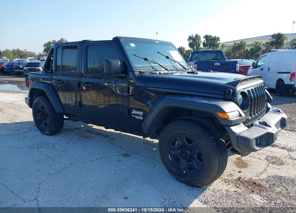 2018 JEEP WRANGLER UNLIMITED SPORT 4X4 VIN: 1C4HJXDG6JW303606