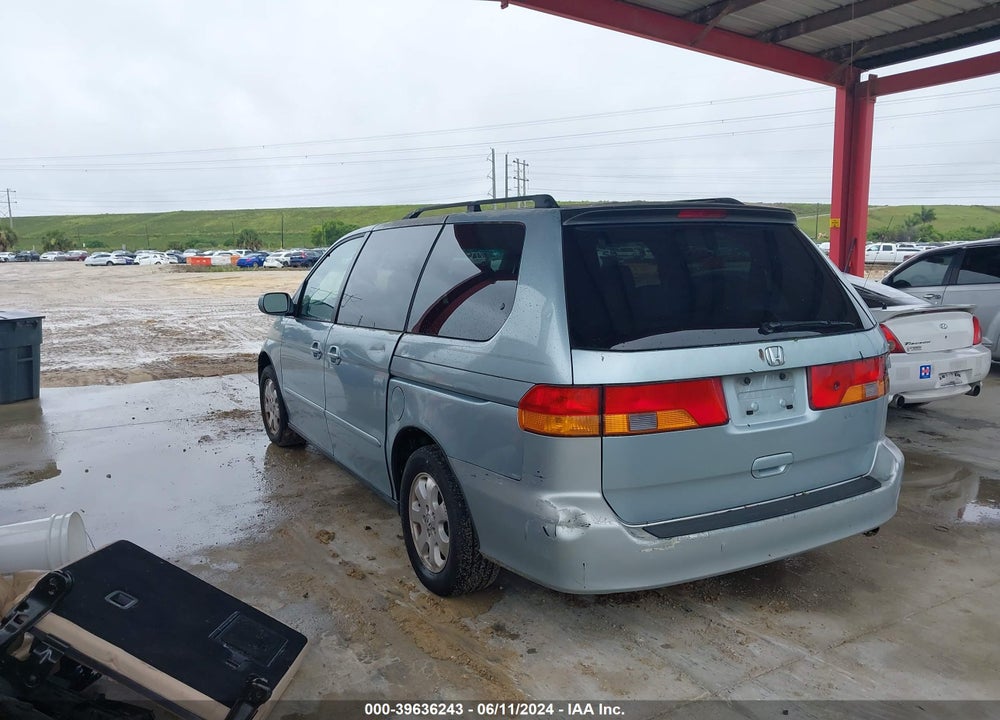 2004 HONDA ODYSSEY EX-L VIN: 5FNRL18014B076424