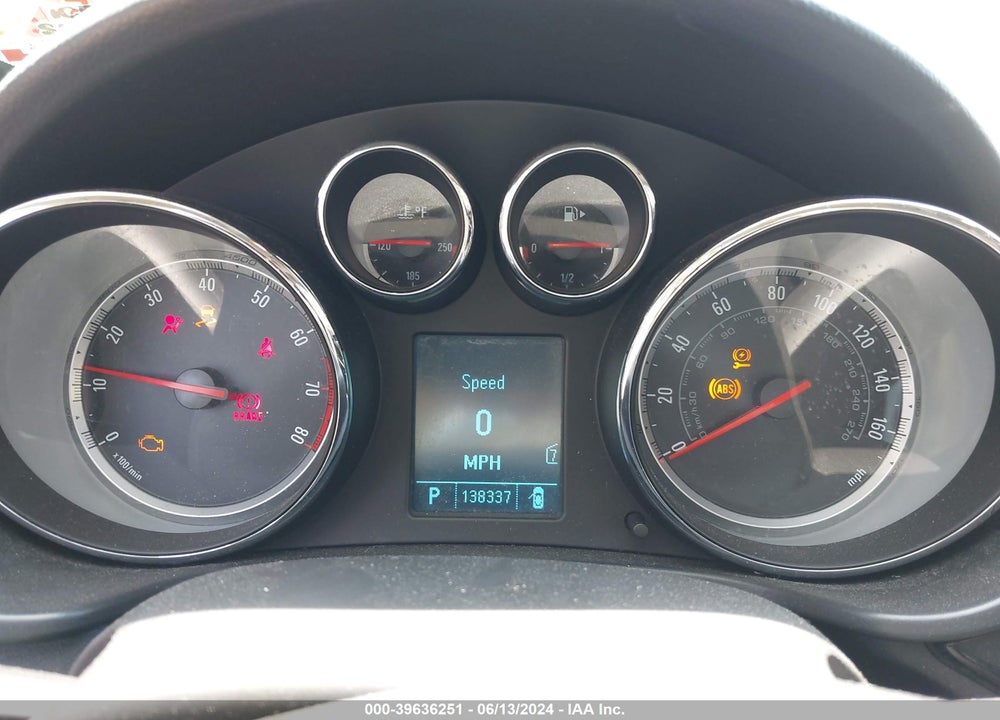 2011 BUICK REGAL CXL TURBO RUSSELSHEIM VIN: W04GW5EV5B1079283