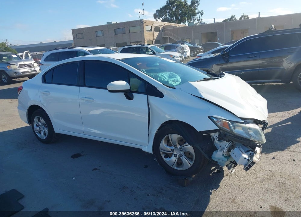 2015 HONDA CIVIC LX VIN: 19XFB2F51FE289747