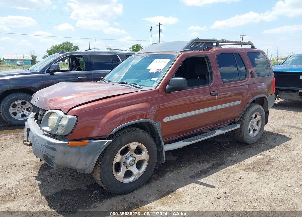 2002 NISSAN XTERRA XE VIN: 5N1ED28T02C569920