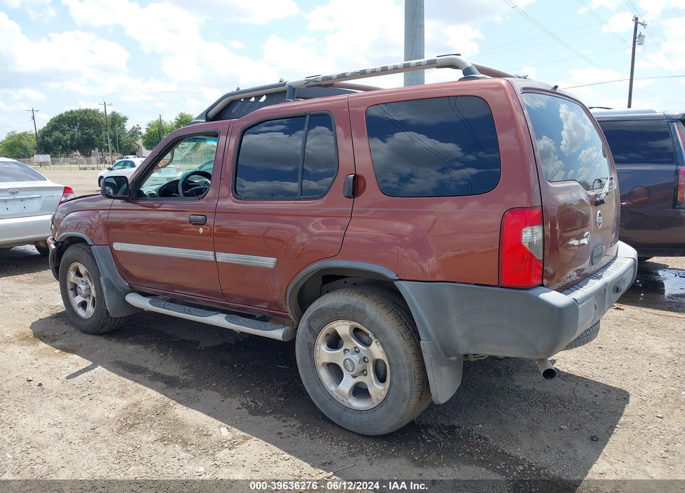 2002 NISSAN XTERRA XE VIN: 5N1ED28T02C569920