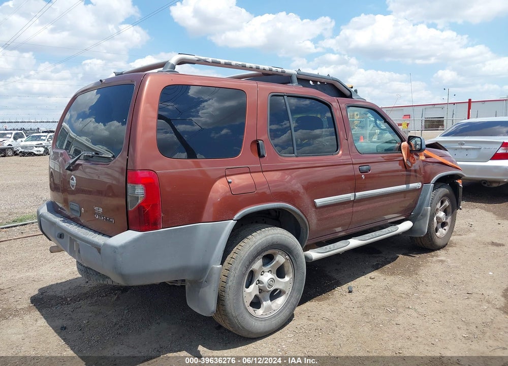 2002 NISSAN XTERRA XE VIN: 5N1ED28T02C569920