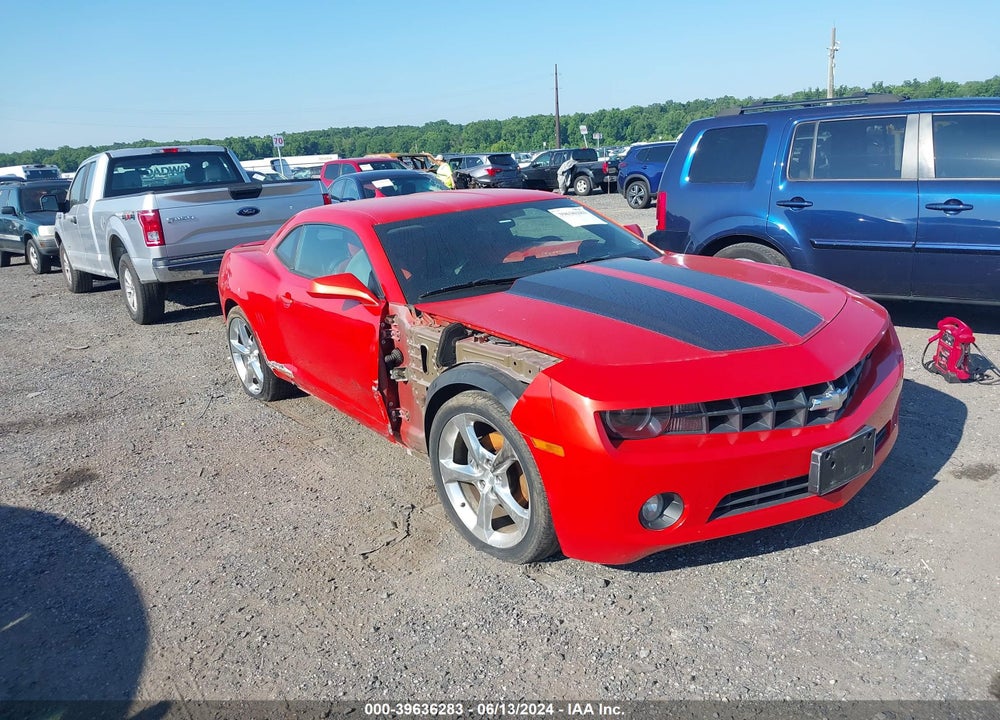 2013 CHEVROLET CAMARO 2LT VIN: 2G1FG1E37D9117478