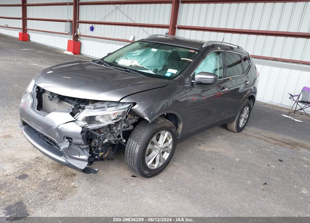 2016 NISSAN ROGUE SV VIN: KNMAT2MT6GP728273