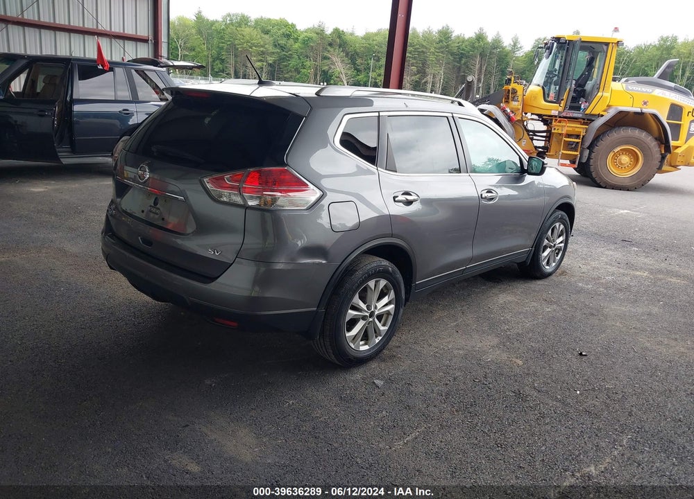 2016 NISSAN ROGUE SV VIN: KNMAT2MT6GP728273