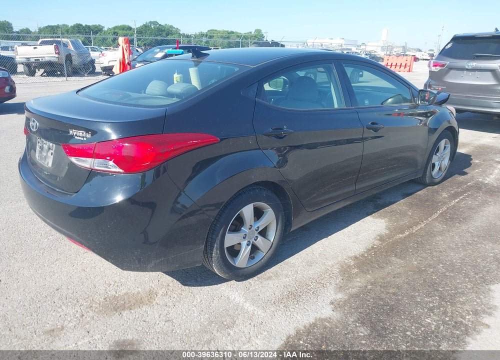 2013 HYUNDAI ELANTRA GLS VIN: 5NPDH4AE6DH232994