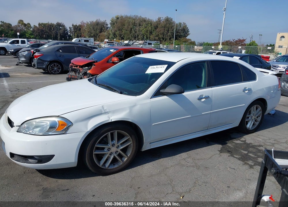 2016 CHEVROLET IMPALA LIMITED LTZ VIN: 2G1WC5E32G1133495