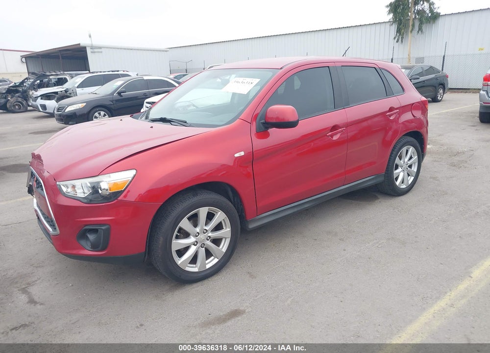 2014 MITSUBISHI OUTLANDER SPORT ES VIN: 4A4AP3AU7EE026245