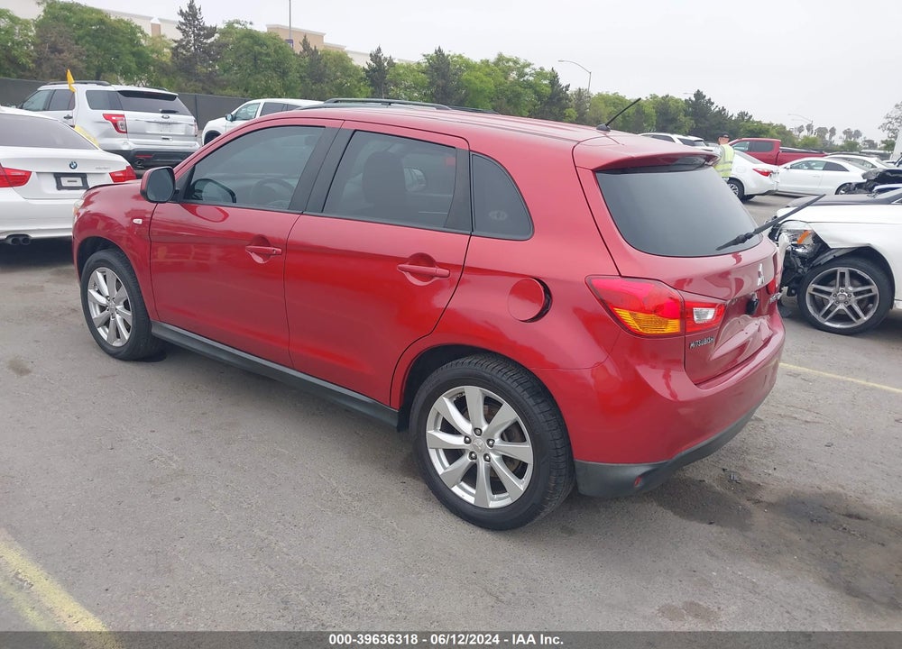 2014 MITSUBISHI OUTLANDER SPORT ES VIN: 4A4AP3AU7EE026245
